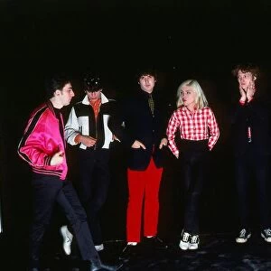 Debbie Harry April 1977 With pop group Blondie