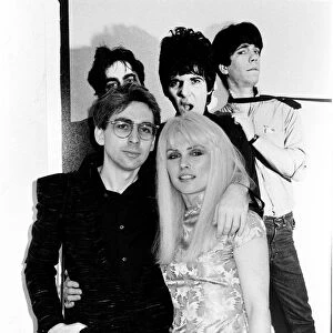 Debbie Harry of Blondie at a party to celebrate publication of
