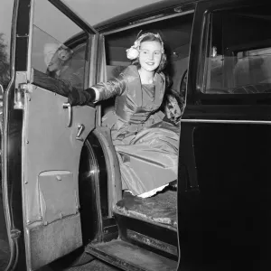 Print of Debutantes at Buckingham Palace, 1955