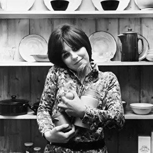 Delia Smith, May 1970 Local Caption Cooking Food Kitchen