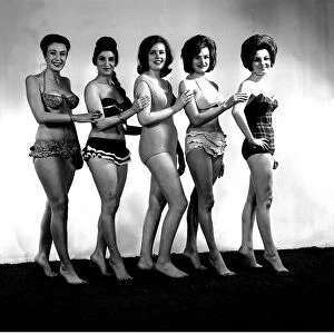 Delia Smith TV Cook in travel promotion in 1962 Delia is pictured on far right