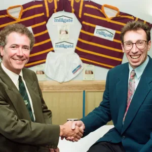 A delighted Dave Henry, Fartowns commercial director A delighted Dave Henry, Fartowns commercial director