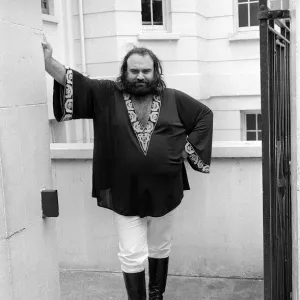 Demis Roussos juillet 1976 à Londres portait Demis Roussos juillet 1976 à Londres portait