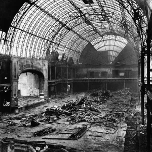 Demolition of The Royal Aquarium and Winter Garden Print (1903)