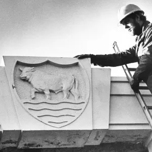 Demolition of Morris Engines Print 26/10/1983 Demolition of Morris Engines Print 26/10/1983