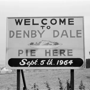 Denby Dale Pie Festival, 5th September 1964. Denby Dale is a village in the borough of