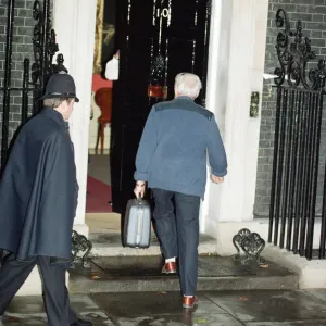 Denis Thatcher Enters 10 Downing Street Print Denis Thatcher Enters 10 Downing Street Print