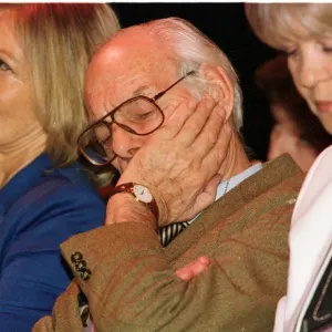 Denis Thatcher nods off during The Europe Debate at the Conservative Party Conference in Denis Thatcher nods off during The Europe Debate at the Conservative Party Conference in