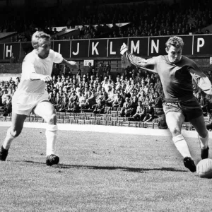 Denis Thwaites, Birmingham City Football Player in action against Preston at Deepdale Denis Thwaites, Birmingham City Football Player in action against Preston at Deepdale