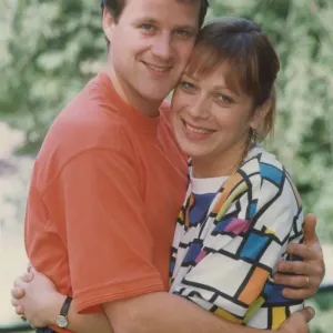 Denise Welch and Ian Sharrock Print circa 1992