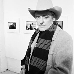 Dennis Hopper US Film director and actor seen here at the Triangle Cinema in Aston