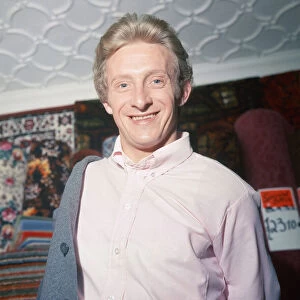 Dennis Law, at the opening of a carpet shop in Manchester owned by Brennan