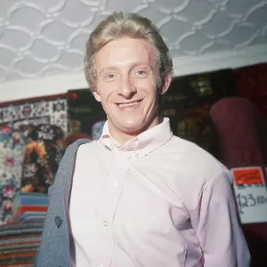 Dennis Law at Manchester Carpet Shop Opening Print 1968 Dennis Law at Manchester Carpet Shop Opening Print 1968