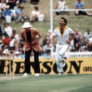 Dennis Lillee 1979-80 Print: Bowling in Australia Dennis Lillee 1979-80 Print: Bowling in Australia
