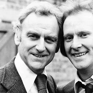 Dennis Waterman Actor with JOhn Thaw his Co-actor from Detective Series "