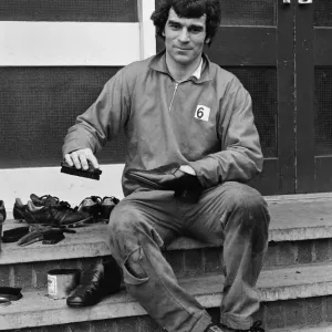 Derby County in Training Print, 1st April 1976