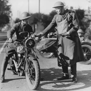 A Despatch Rider Receives Instructions Print A Despatch Rider Receives Instructions Print