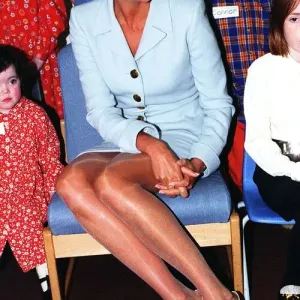 Diana, Princess of Wales at Royal Brompton Hospital Print Diana, Princess of Wales at Royal Brompton Hospital Print