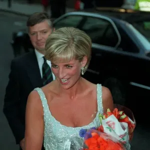 Diana, Princess of Wales at Christie's Auction in London Print