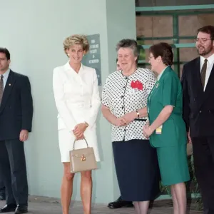 Diana, Princess of Wales Print - November 1996 Sydney Arrival Diana, Princess of Wales Print - November 1996 Sydney Arrival