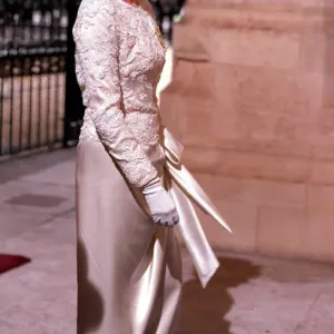 DIANA, THE PRINCESS OF WALES ARRIVING AT THE STATE OPENING OF PARLIAMENT -1991 DIANA, THE PRINCESS OF WALES ARRIVING AT THE STATE OPENING OF PARLIAMENT -1991