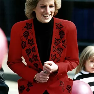 Diana, Princess of Wales attends the Launch of The Bike 89 Charity event in Hyde Park