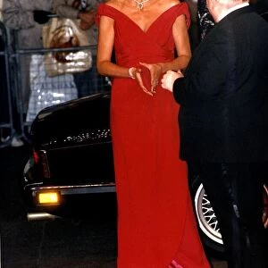 Diana, Princess of Wales attends the Premiere of Just Like a Woman