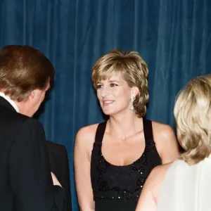 Diana, Princess of Wales attends the United Cerebral Palsy