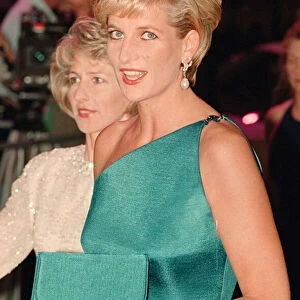 Diana, Princess Of Wales Attends The Victor Chang Research Institute Dinner Dance During