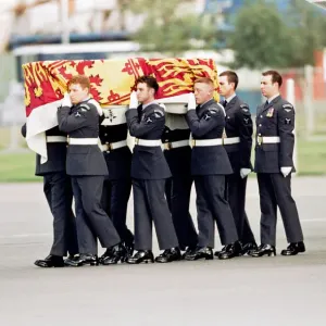 Diana, Princess of Wales Coffin Arrival Print 1997
