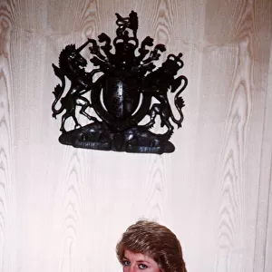 Diana, Princess of Wales opens a Magistrates Court at Lewes, Sussex. June 1986