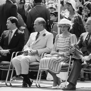 Diana, Princess of Wales in Ottawa, Canada, with Prime Minister Pierre Trudeau Diana, Princess of Wales in Ottawa, Canada, with Prime Minister Pierre Trudeau