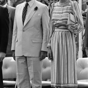 Diana, Princess of Wales in Ottawa, Canada, with Prime Minister Pierre Trudeau Diana, Princess of Wales in Ottawa, Canada, with Prime Minister Pierre Trudeau
