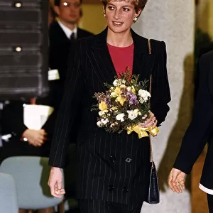 Diana, Princess of Wales today came face to face with a woman driven to killing her