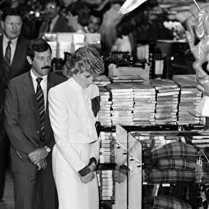 Diana, Princess of Wales tours the "Best of Britain"