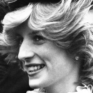 Diana, Princess of Wales Print - 8th December 1982 Diana, Princess of Wales Print - 8th December 1982