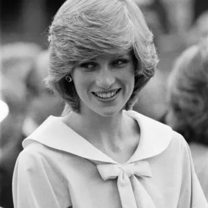 Diana, Princess of Wales visits Australia. March 1983 Diana, Princess of Wales visits Australia. March 1983