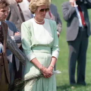 Diana, Princess of Wales visits Hungary. May 1990 Diana, Princess of Wales visits Hungary. May 1990