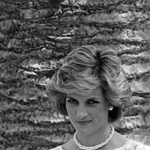 Diana, Princess of Wales visits Italy. May 1985