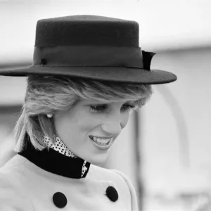 Diana, Princess of Wales Print - Prince Edward Island Visit