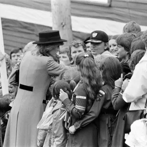 Diana, Princess of Wales visits Prince Edward Island, Canada. June 1983 Diana, Princess of Wales visits Prince Edward Island, Canada. June 1983