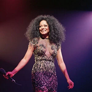 Diana Ross performs at The Metro Arena, Newcastle, Newcastle Upon Tyne - England