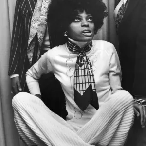 Diana Ross of the Supremes pictured at the Press Reception for their latest single Diana Ross of the Supremes pictured at the Press Reception for their latest single