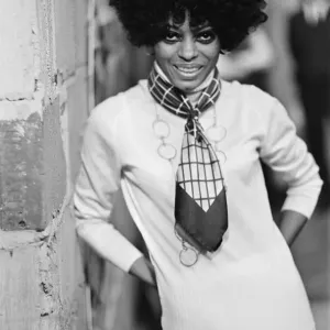 Diana Ross of the Supremes pictured at the Press Reception for their latest single Diana Ross of the Supremes pictured at the Press Reception for their latest single