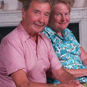 DICK FRANCIS AND HIS WIFE AT HOME 31 / 08 / 1994