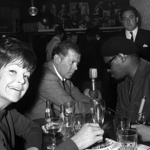 Dick Haymes Print at Ronnie Scott's Jazz Club, London 1963 Dick Haymes Print at Ronnie Scott's Jazz Club, London 1963