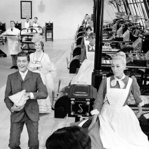 Dick Van Dyke and Sally Ann Howes on Set Print - 19th July 1967