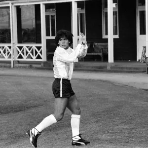 DIEGO MARADONA FOOTBALL PLAYER OF ARGENTINA, MAY 1980 DIEGO MARADONA FOOTBALL PLAYER OF ARGENTINA, MAY 1980