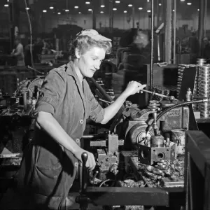 Diesel Engines Assembled at Perkins Factory, Peterborough Print Diesel Engines Assembled at Perkins Factory, Peterborough Print