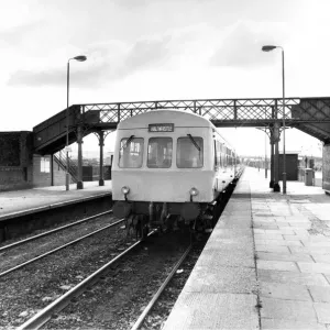 One of the Diesel Multiple Units on the Newcastle to Haltwhistle line on 29th June 1982 One of the Diesel Multiple Units on the Newcastle to Haltwhistle line on 29th June 1982